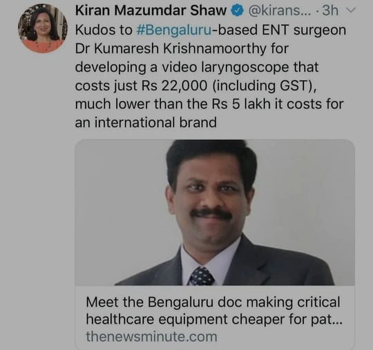 Dr Kumaresh Media 20211208